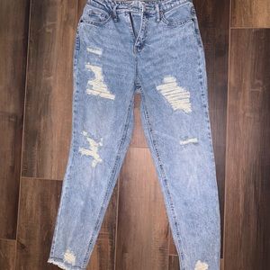 Ripped Mom Jeans